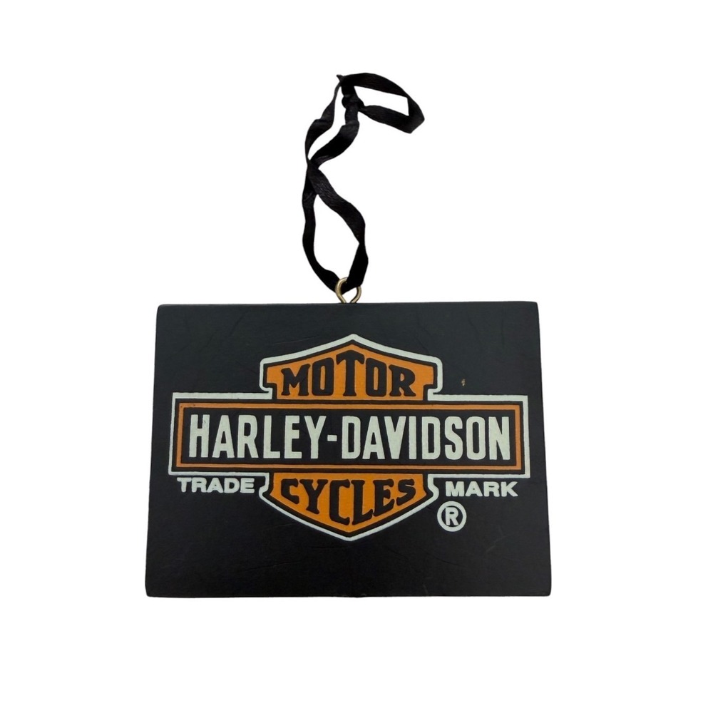Harley-Davidson‎ Genuine MotorClothes Logo Christmas Ornament Black Sign